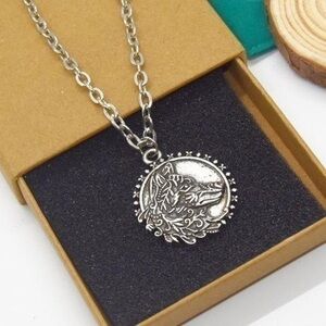 Powerful Wolf Pendant Necklace